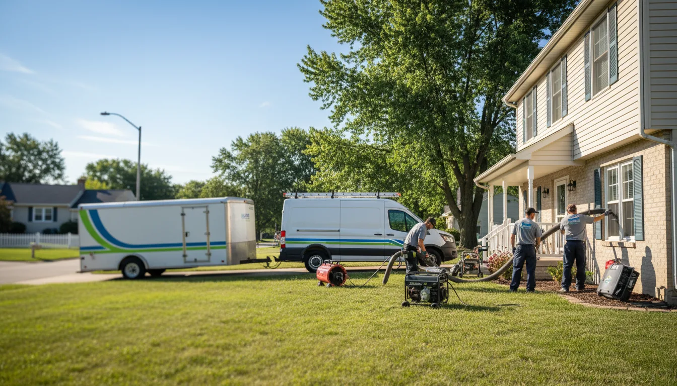 Flooded Basement Restoration And Cleanup With Repair in Sage, AR near me